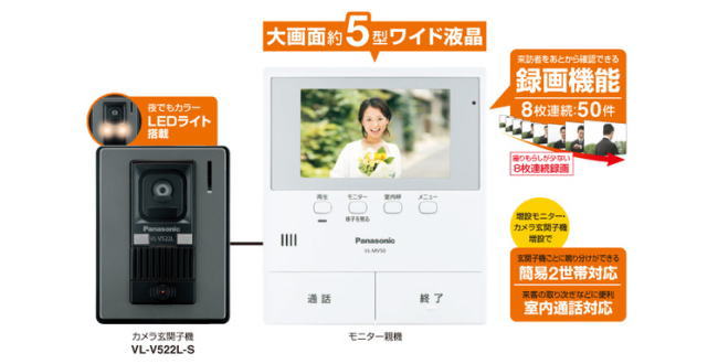 ドアホン交換